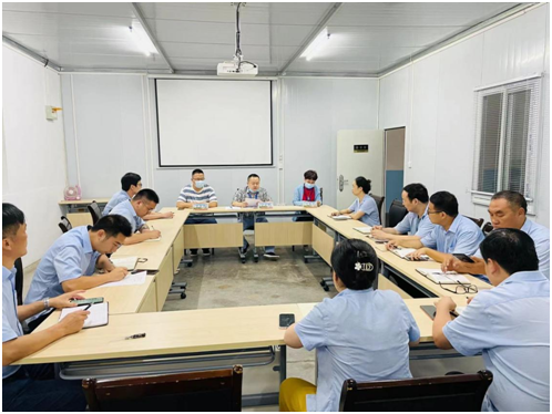 图为体系审核末次会议现场 图为体系审核末次会议现场